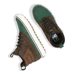 Vans SK8 Hi MTE Del Pato Women 9 Waterproof Duck Boot Brown Green 122025